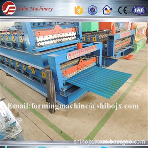 850 corrugated steel tile forming machine